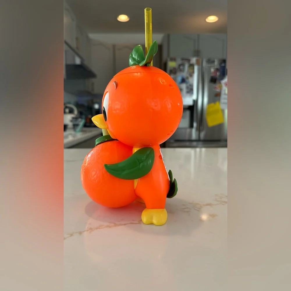 🍊 Disney Orange Bird Sipper Cup – EPCOT Flower & Garden Festival Exclusive! - Picture 2 of 7